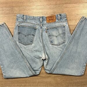Levi's Vintage Orange Tab 550 Mom Jeans 36x30